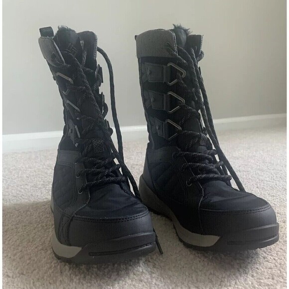 Columbia Shoes - Columbia Waterproof  Alpine Hills Woman’s Boots Omni Heat In Black Size 7.5